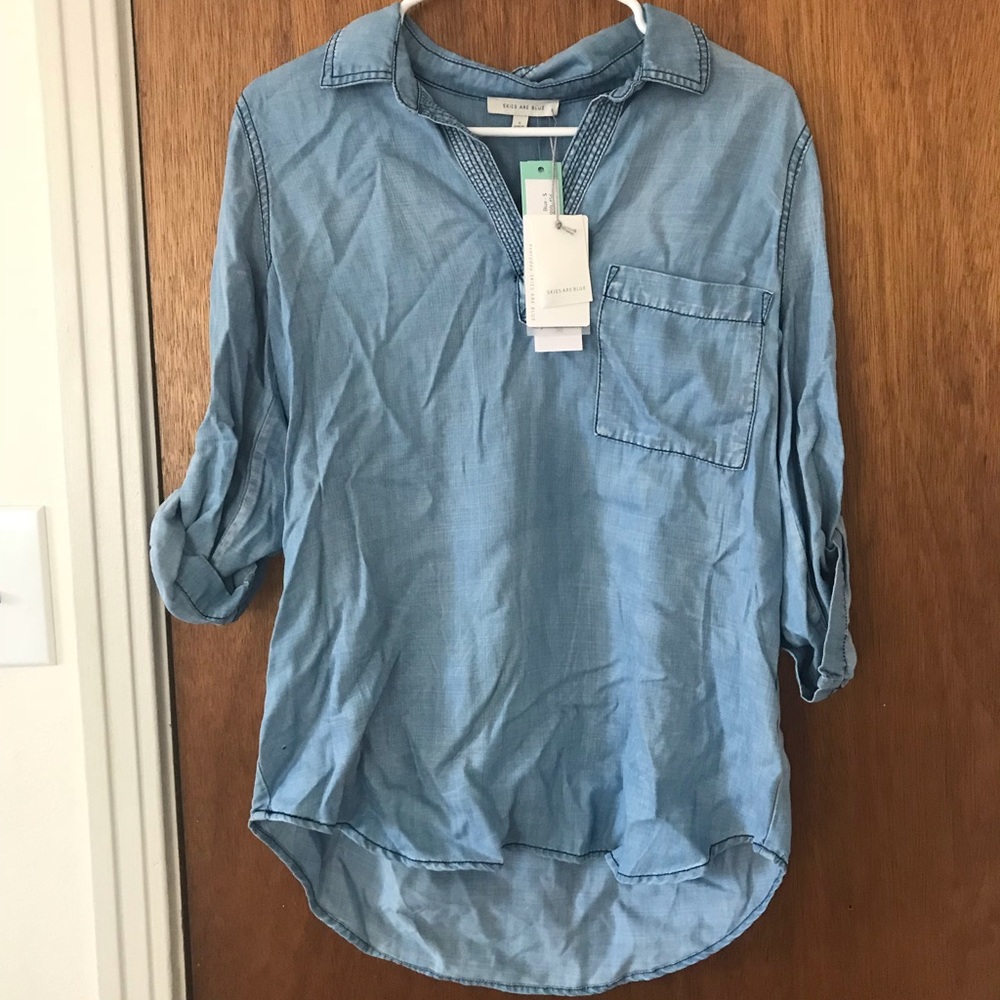 Denim Blouse